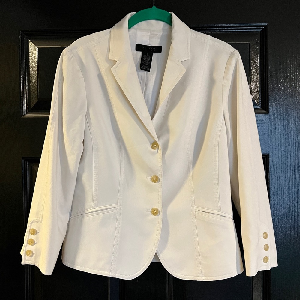 White Limited Blazer